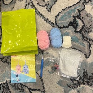 NEW- DIY Jellyfish Crochet Kit with Yarn